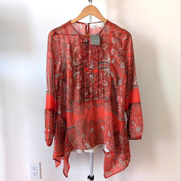 Anthropologie Tops - BNWT Anthropologie Blouse with Camisole